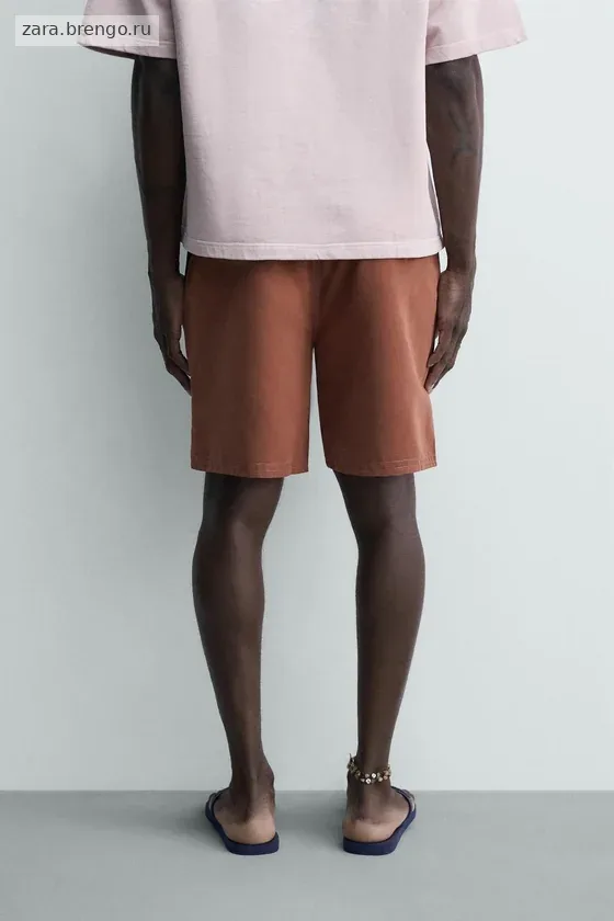 Длинные плавательные шорты с лентами pukas surf x zara
