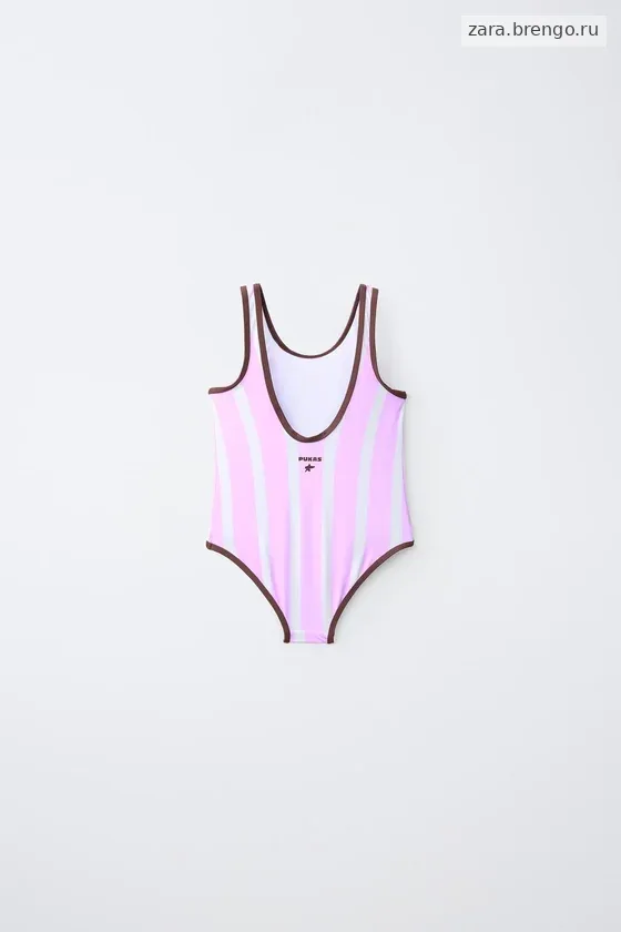 Детский полосатый купальник pukas surf 2-6 лет