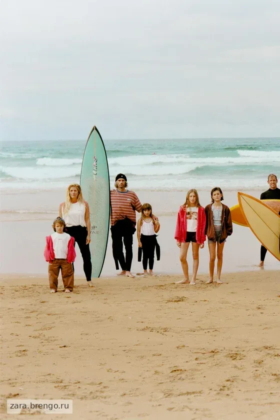 Детский полосатый купальник pukas surf 2-6 лет
