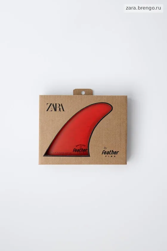 Плавники для серфинга feather fins ® x zara, комплект из двух красных