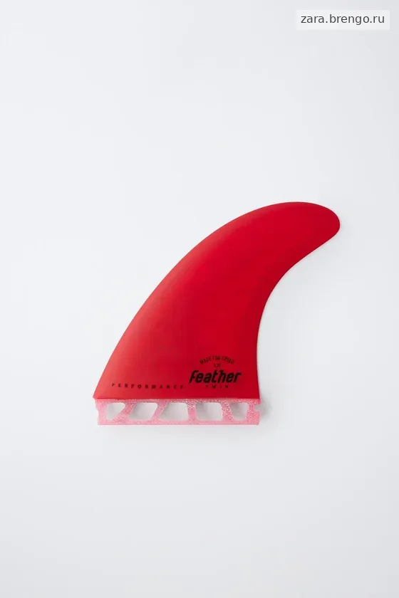 Плавники для серфинга feather fins ® x zara, комплект из двух красных