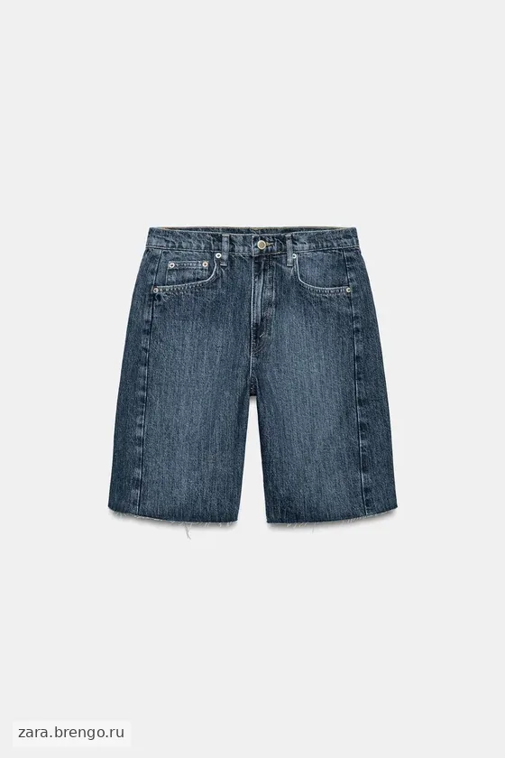 ДЖИНСОВЫЕ ШОРТЫ  СО СРЕДНЕЙ ПОСАДКОЙ — коллекция Zara «ZW»