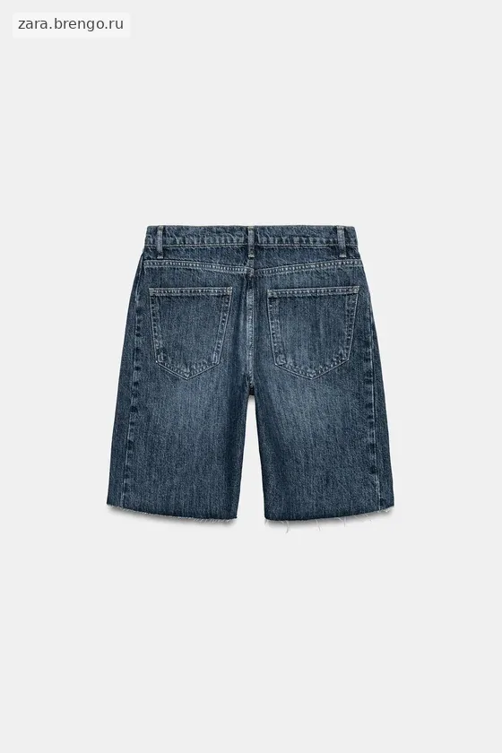 ДЖИНСОВЫЕ ШОРТЫ  СО СРЕДНЕЙ ПОСАДКОЙ — коллекция Zara «ZW»