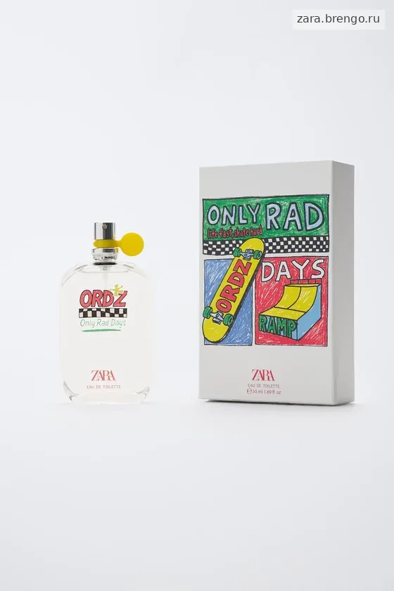 Парфюм ordz only rad days life fast, skate hard 50 мл