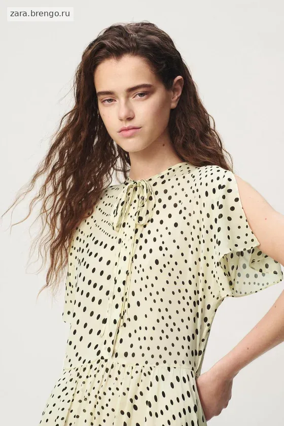 ПЛАТЬЕ В ГОРОШЕК — THE ITEM ZARA WOMAN