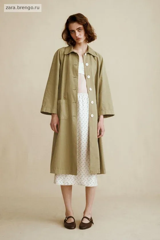 Тренч из коллекции caramel london x zara