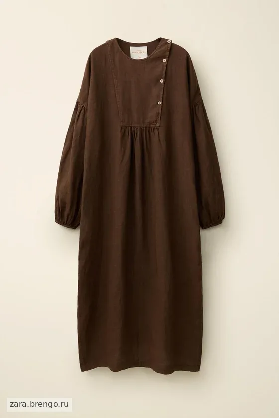 Платье из 100% льна от caramel london x zara