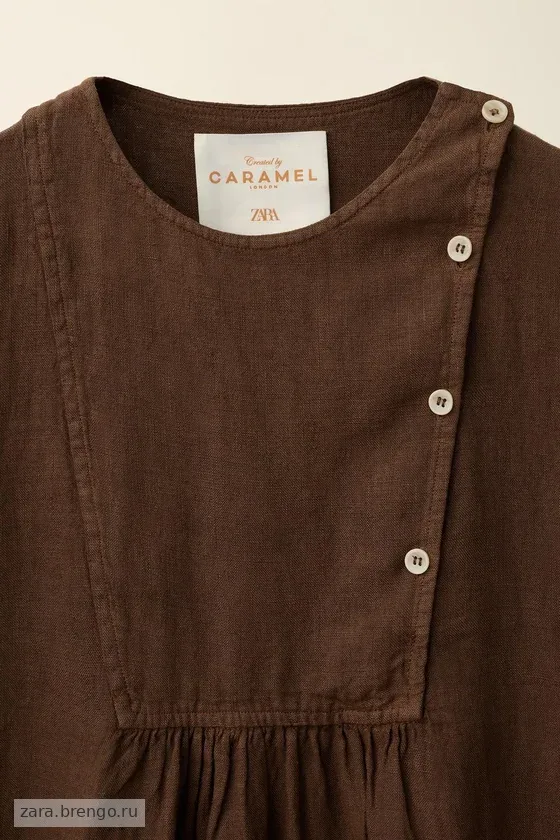Платье из 100% льна от caramel london x zara