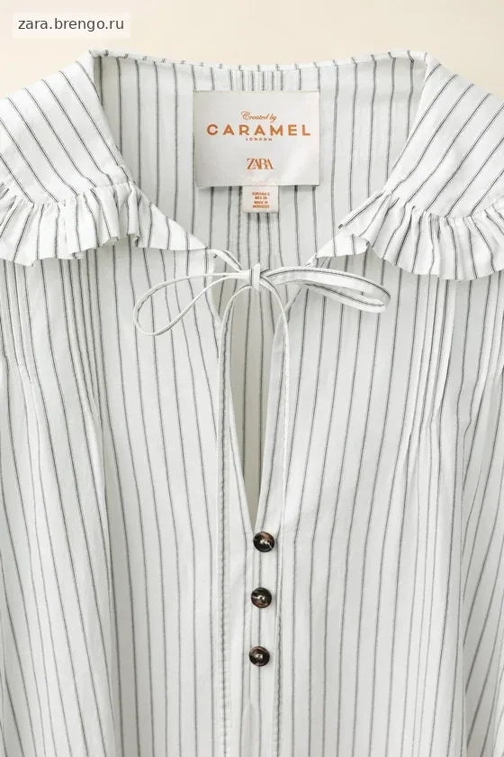 Платье в полоску из коллекции caramel london x zara