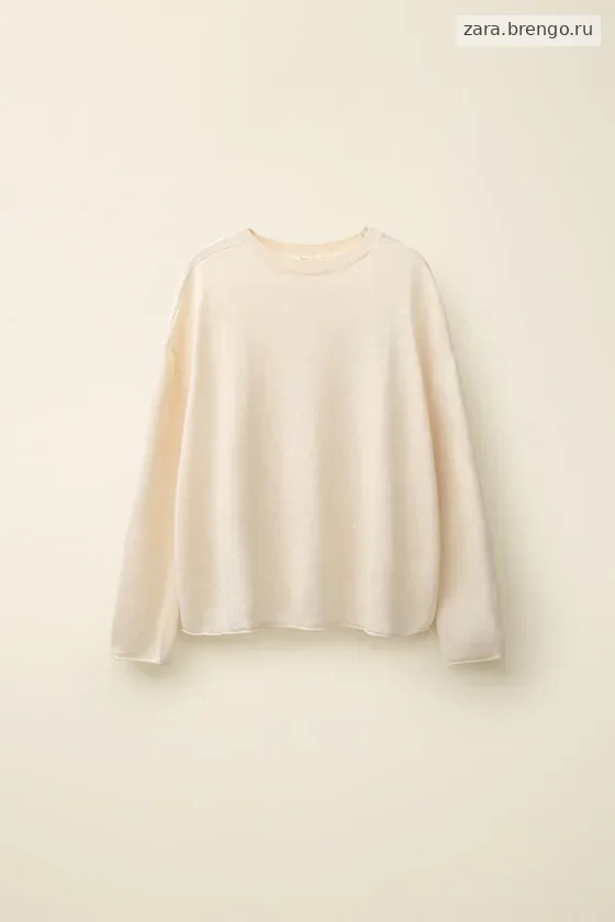 Джемпер из 100% льняной пряжи от caramel london x zara