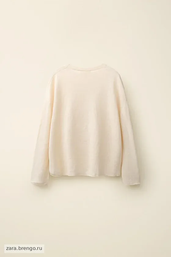 Джемпер из 100% льняной пряжи от caramel london x zara