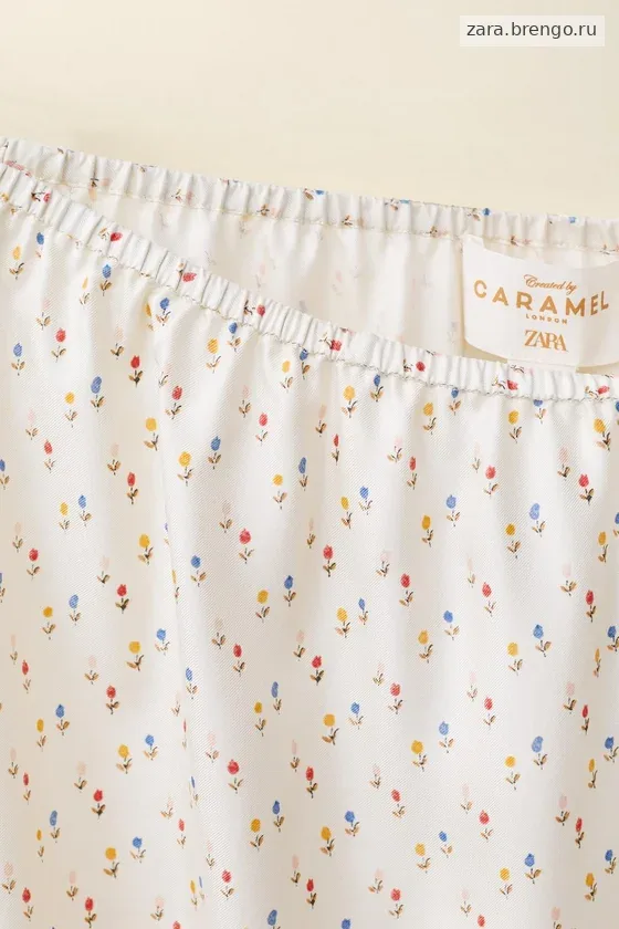 Юбка из 100% шелка созданная caramel london x zara
