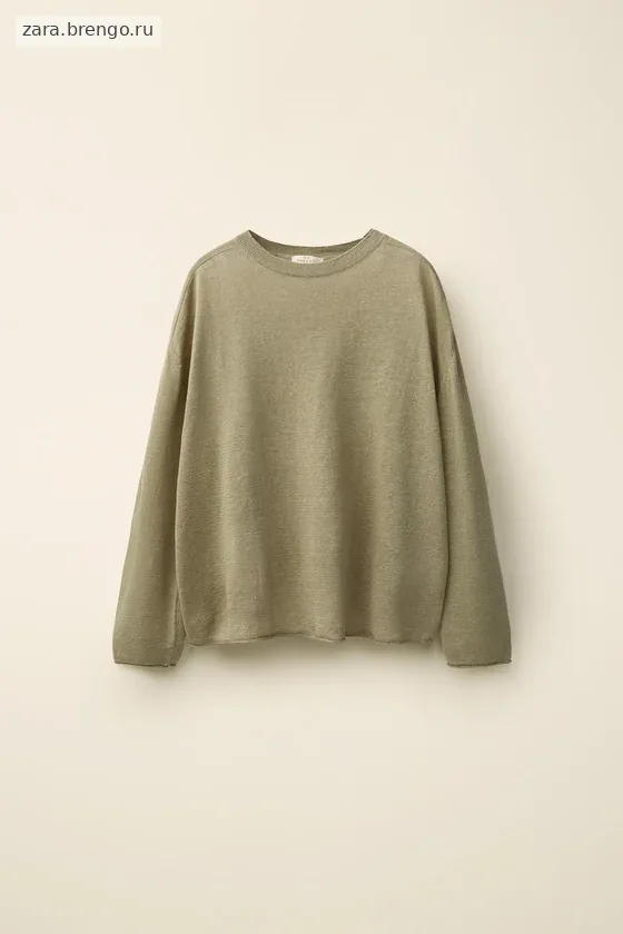 Джемпер 100% лён от caramel london x zara