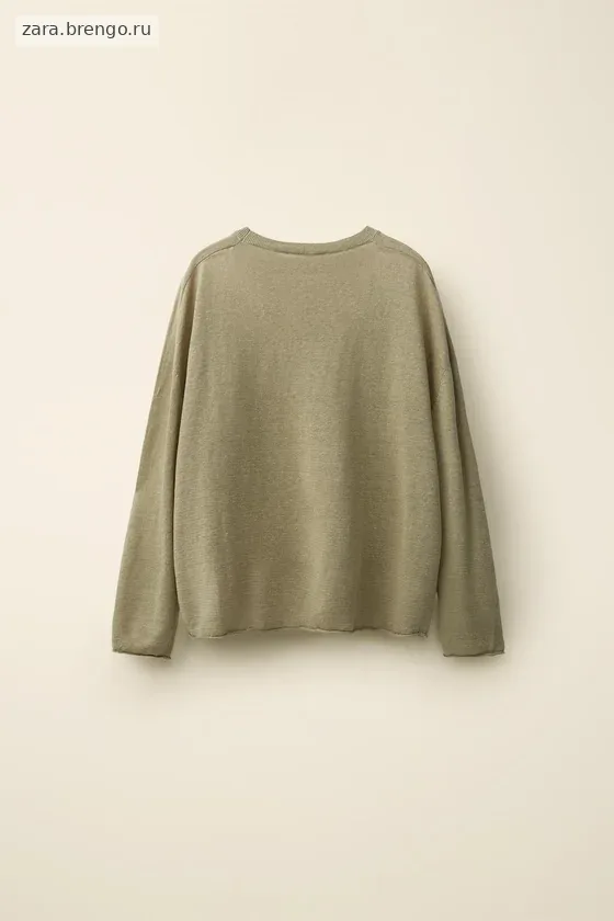 Джемпер 100% лён от caramel london x zara