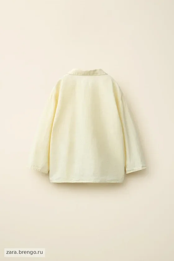 Рубашка с плиссировкой из коллекции caramel london x zara