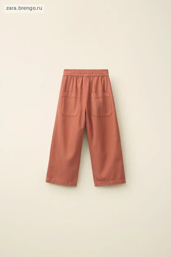 Брюки прямого кроя caramel london x zara