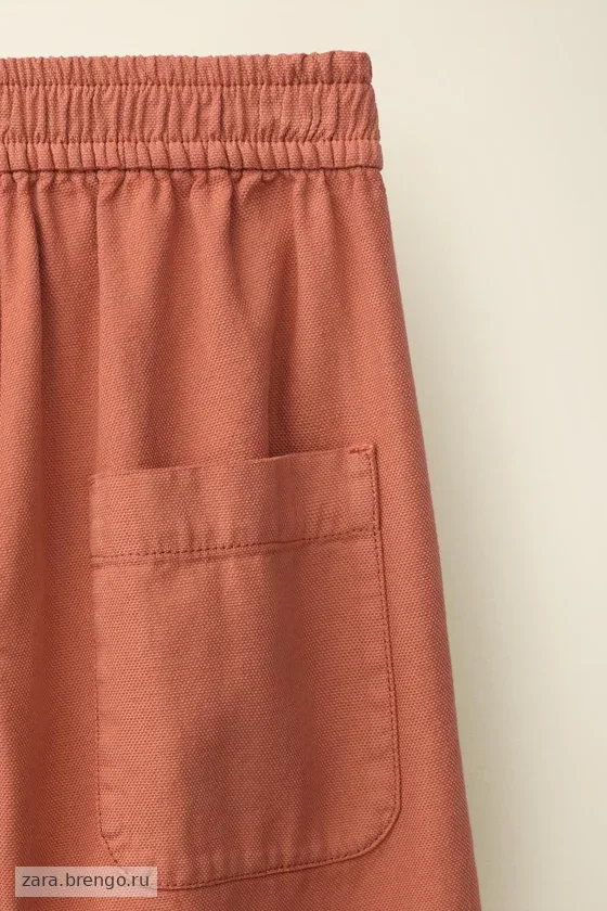 Брюки прямого кроя caramel london x zara