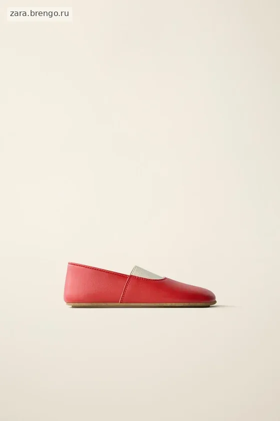 Балетки из кожи created by caramel london x zara