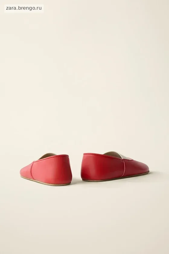 Балетки из кожи created by caramel london x zara