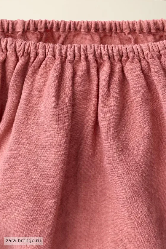 Шорты из 100% льна bloomers из коллекции caramel london x zara