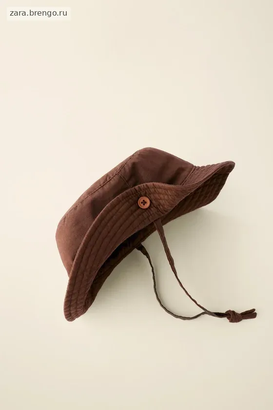 Панама с регулируемыми завязками caramel london x zara