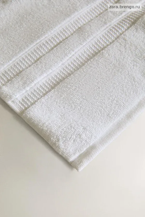 Махровое полотенце с двойной каймой extra soft