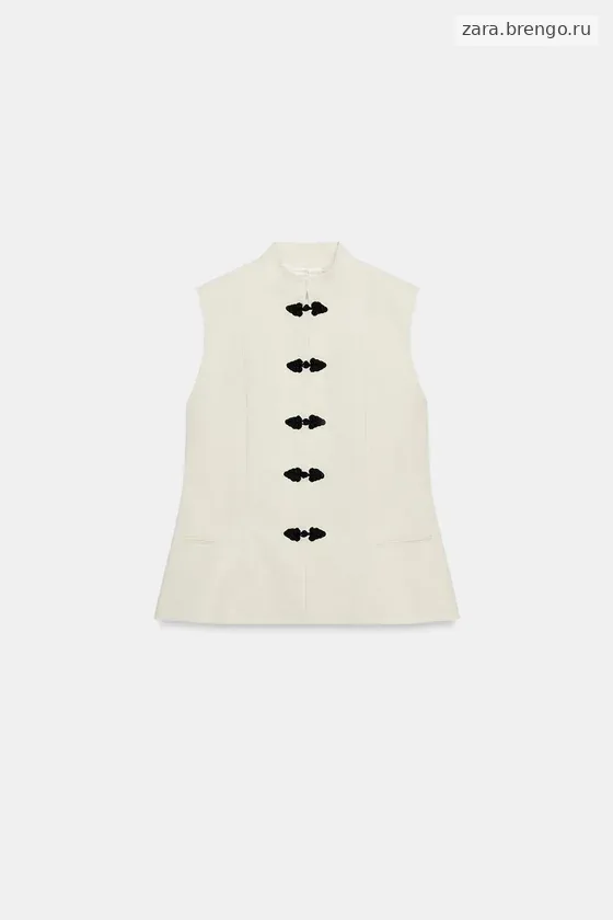 ЖИЛЕТ ОБЛЕГАЮЩЕГО КРОЯ — коллекция Zara «ZW»