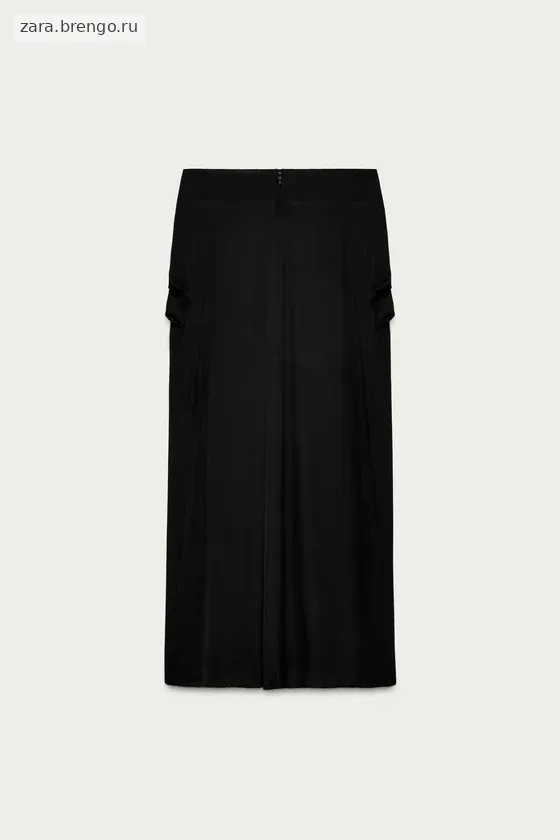 Плиссированная юбка миди marisa berenson x zara