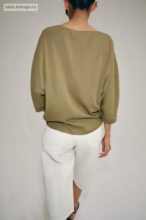 ДЖИНСОВЫЕ ШОРТЫ БЕРМУДЫ СО СРЕДНЕЙ ПОСАДКОЙ — коллекция Zara «ZW»