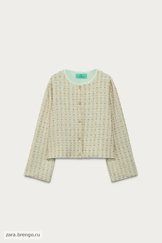 Кардиган с бисером marisa berenson x zara