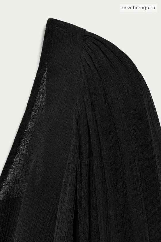 Топ marisa berenson x zara с рюшами