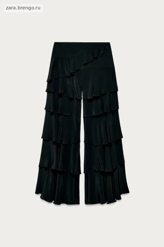 Брюки marisa berenson x zara с рюшами