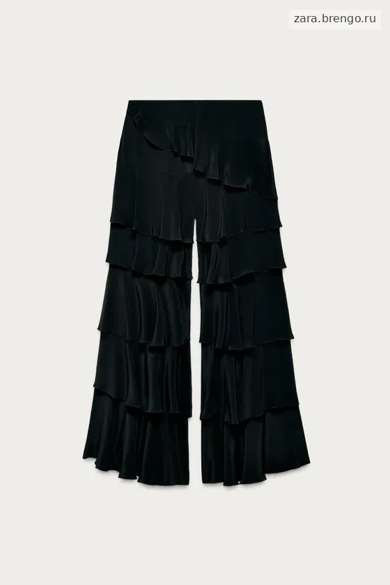 Брюки marisa berenson x zara с рюшами