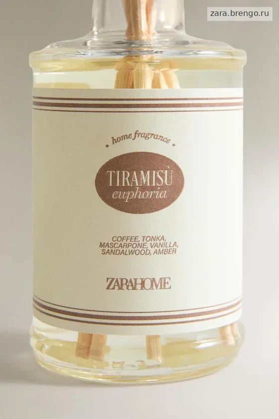 (190 мл) диффузор с палочками tiramisu euphoria