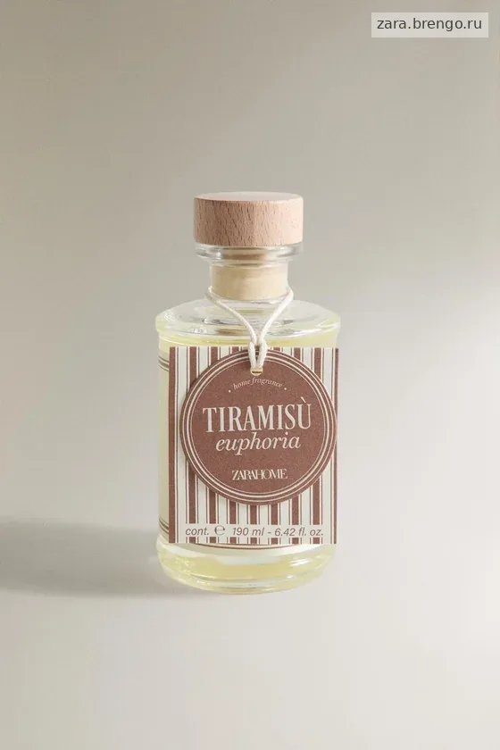 (190 мл) диффузор с палочками tiramisu euphoria