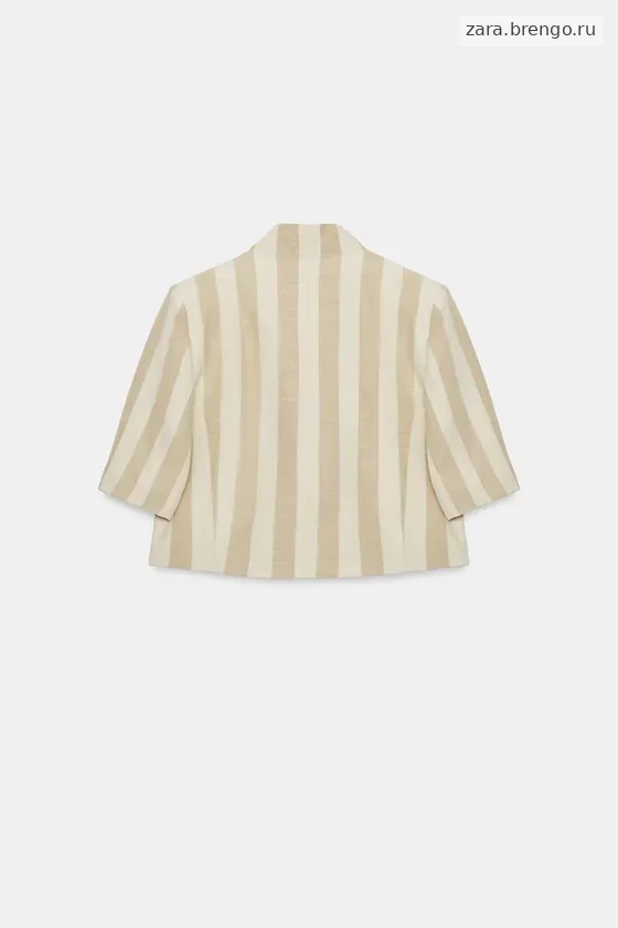 УКОРОЧЕННЫЙ БЛЕЙЗЕР С КОРОТКИМИ РУКАВАМИ — коллекция Zara «ZW»