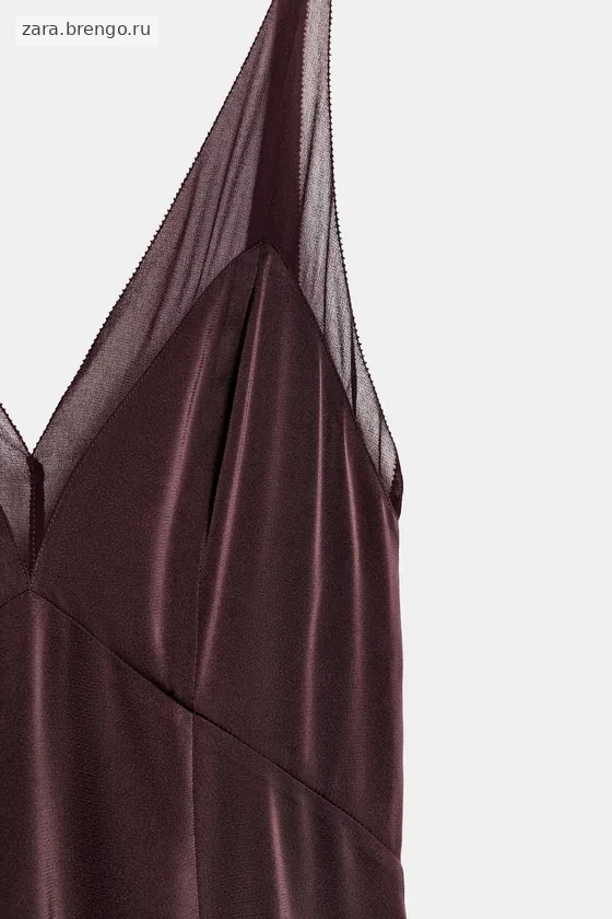 ДЛИННОЕ АТЛАСНОЕ ПЛАТЬЕ из коллекции «ZW»