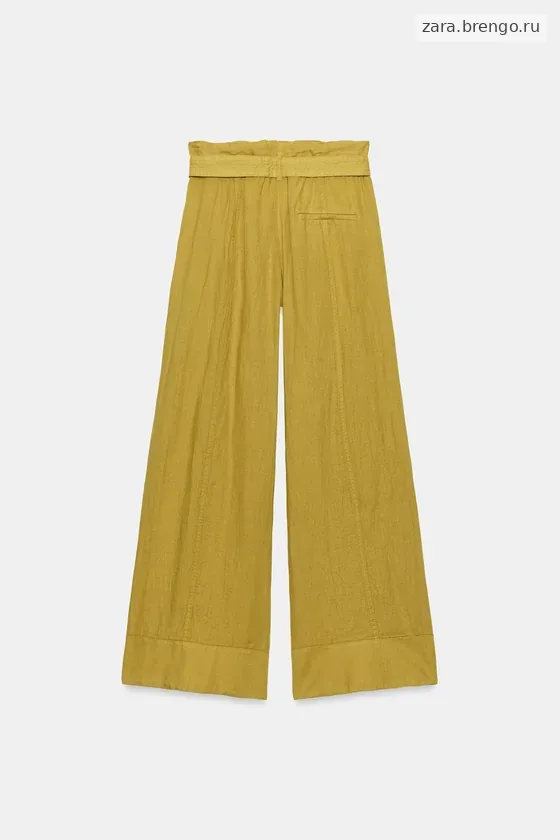 БРЮКИ ИЗ 100% ЛЬНА — коллекция Zara «ZW»