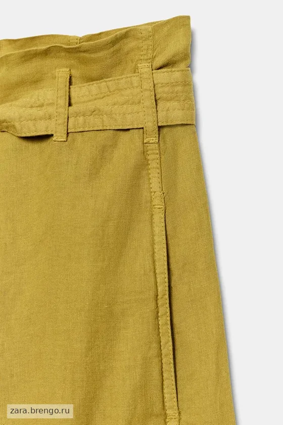 БРЮКИ ИЗ 100% ЛЬНА — коллекция Zara «ZW»