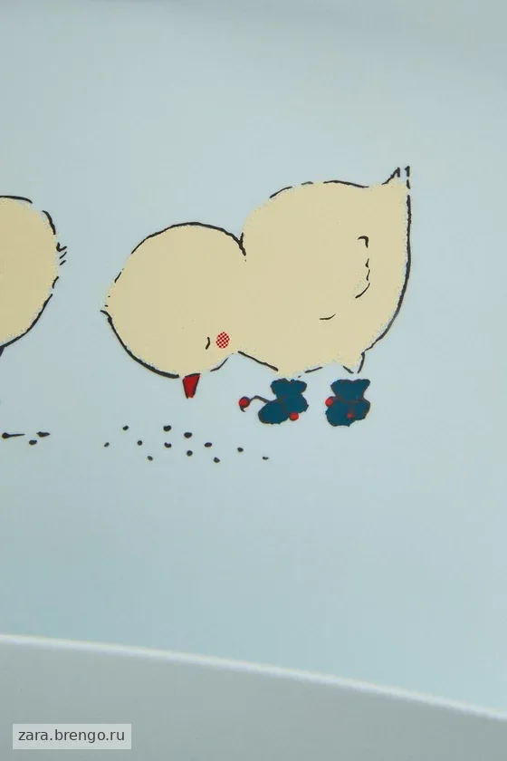 Детский силиконовый нагрудник chick