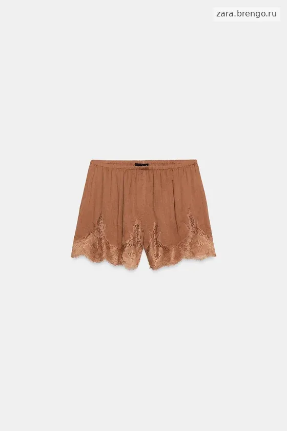 КРУЖЕВНЫЕ ШОРТЫ — коллекция Zara «ZW»