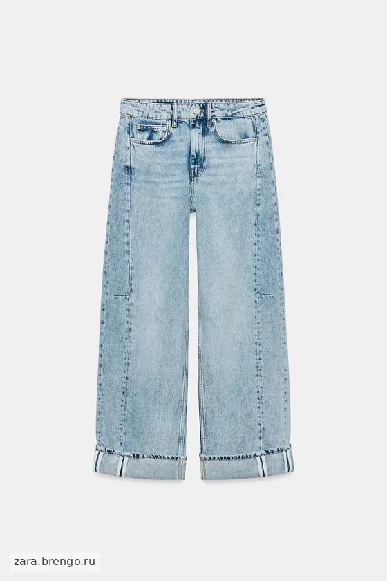 ДЖИНСЫ -FIT С НИЗКОЙ ПОСАДКОЙ — коллекция Zara «ZW»
