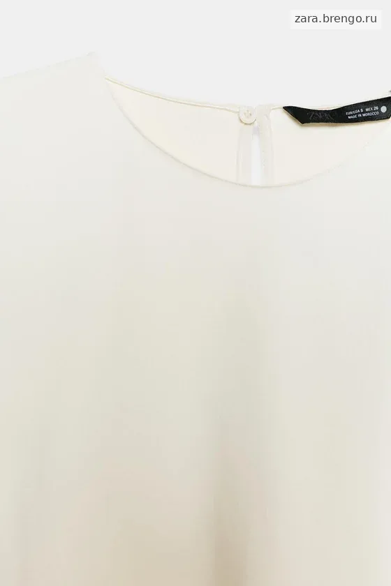ТОП АСИММЕТРИЧНОГО КРОЯ — коллекция Zara «ZW»