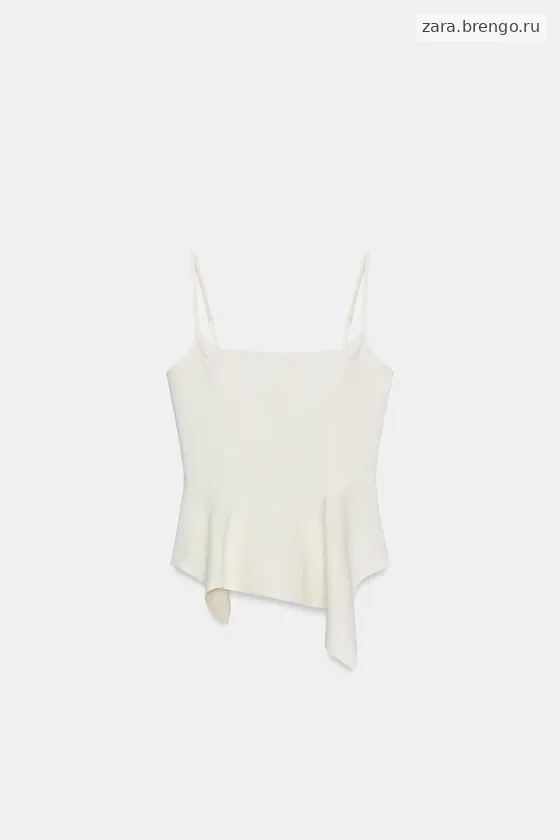ТОП С БАСКОЙ — коллекция Zara «ZW»