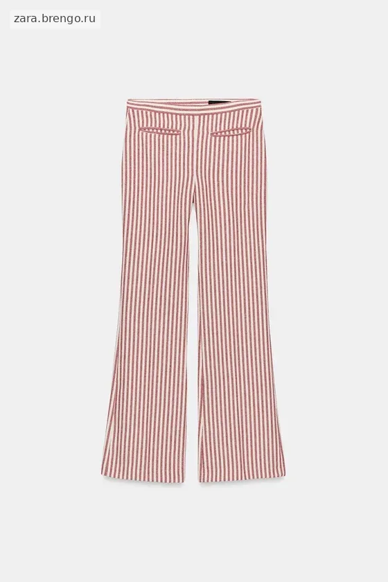 БРЮКИ В ПОЛОСКУ — коллекция Zara «ZW»