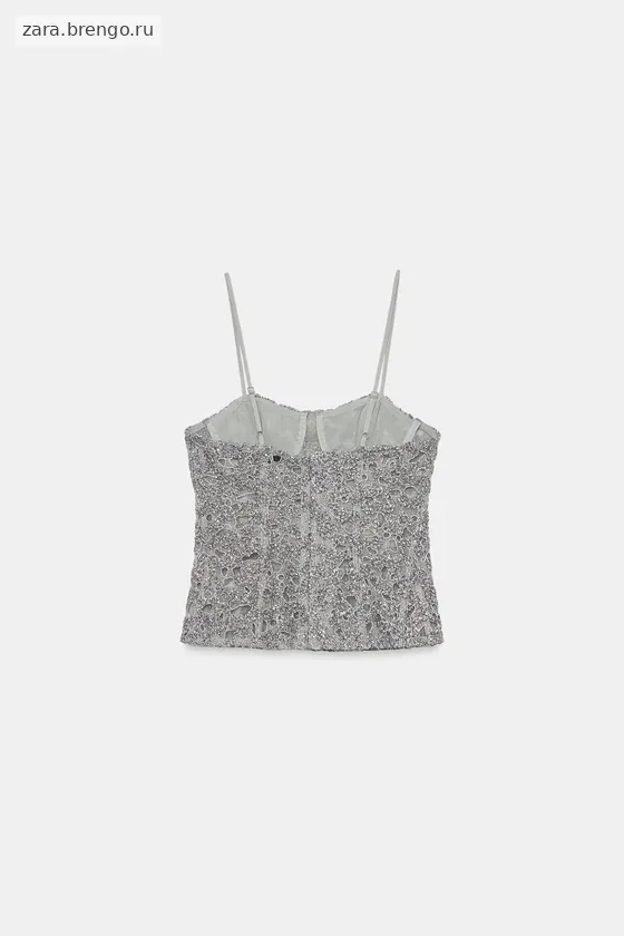 БЛЕСТЯЩИЙ ТОП — коллекция Zara «ZW»