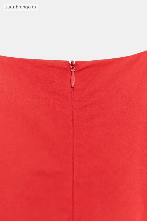 КОРОТКОЕ ПЛАТЬЕ ИЗ ПОПЛИНА — коллекция Zara «ZW»