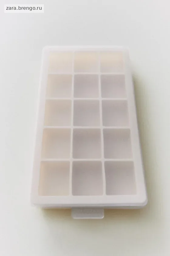 Силиконовая форма для льда на 15 кубиков