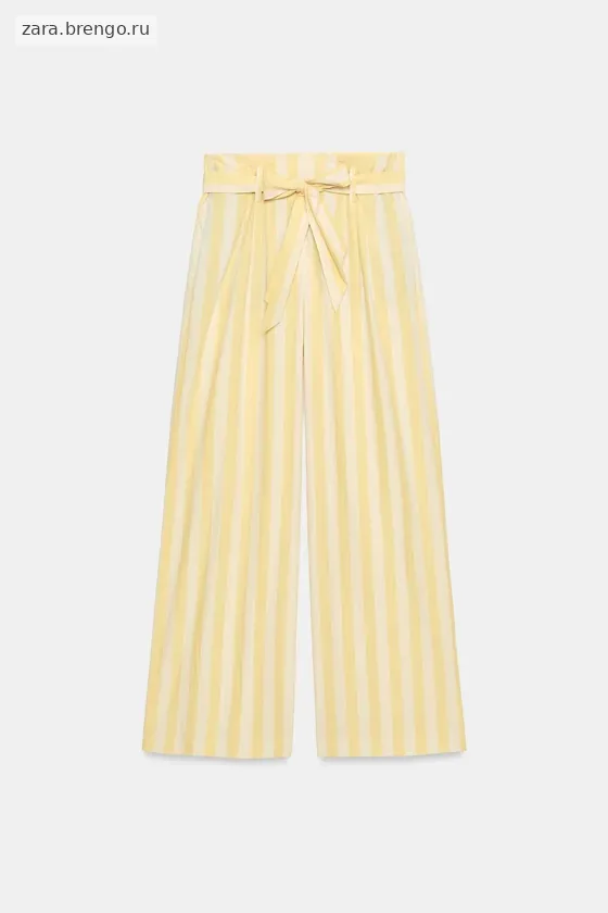 БРЮКИ-ПИЖАМА В ПОЛОСКУ — коллекция Zara «ZW»