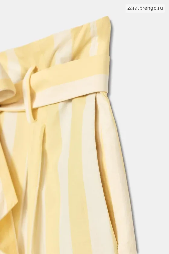 БРЮКИ-ПИЖАМА В ПОЛОСКУ — коллекция Zara «ZW»